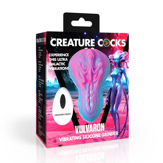 Creature Cocks Vulvaron - 10X Vibrating Silicone Grinder w/ Remote Control