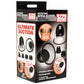 Size Matters 10X Rotating Silicone Nipple Suckers w/ 4 Attachments - Black