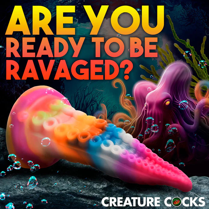 Creature Cocks Luminoctopus Glow In The Dark Tentacle Dildo