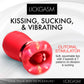 XR Brands | Lickgasm - Kiss Me More Kissing, Sucking, & Vibrating Clitoral Stimulator