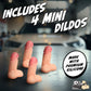 XR Brands | Big Ballers Snap-On Peckers - 4 Pack
