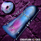Creature Cocks Cocktopus Deluxe Glow-in-the-Dark Vibrating Silicone Dildo w Remote
