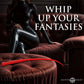 Master Series Viper Tail - Red Silicone Whip