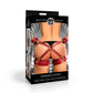 Master Series Crimson Captive Thigh Wrist Ankle Hog Tie Restraints