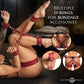 Master Series Crimson Captive Thigh Wrist Ankle Hog Tie Restraints