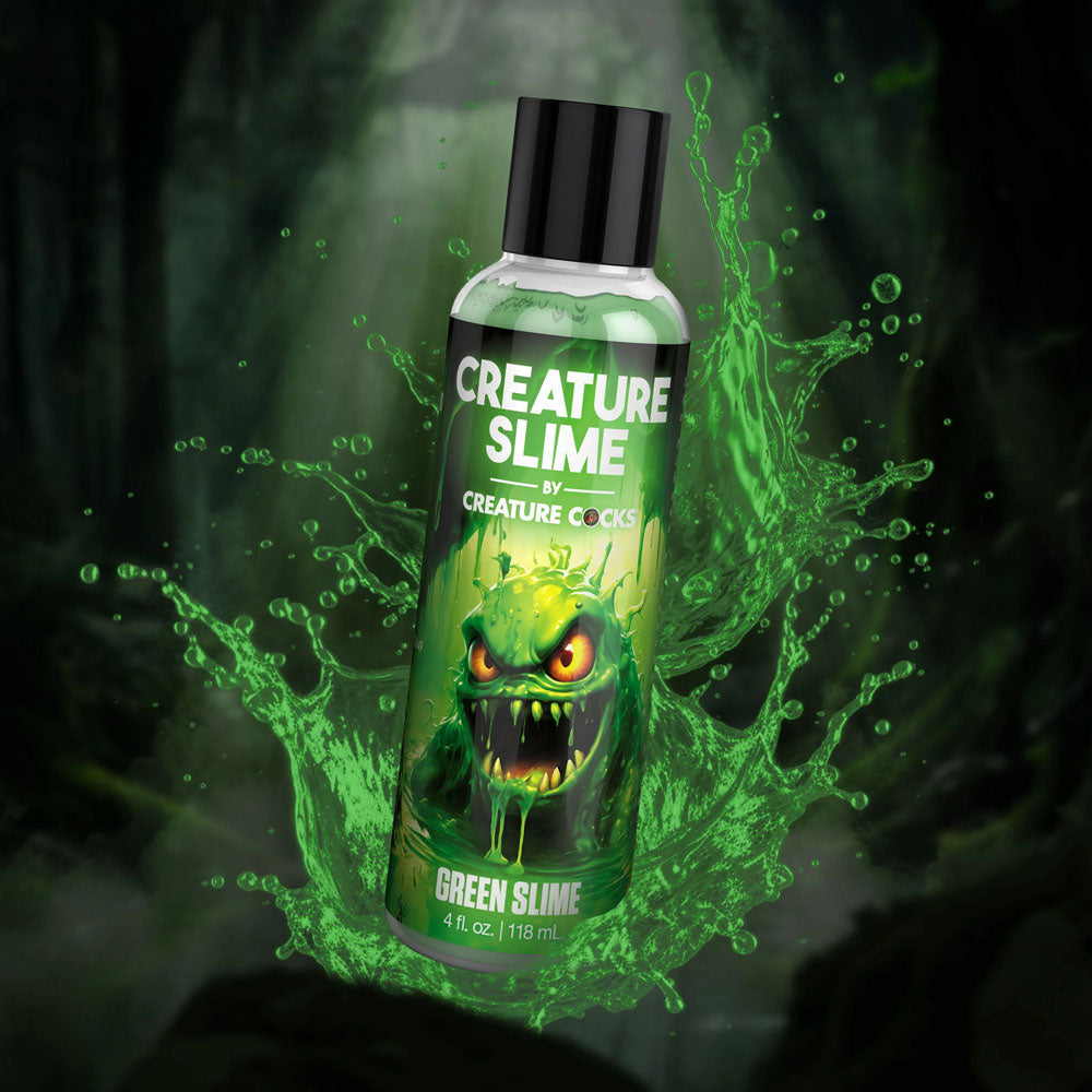 Creature Cocks Creature Slime Green Slime Green Water Based Lubricant 4oz/118ml