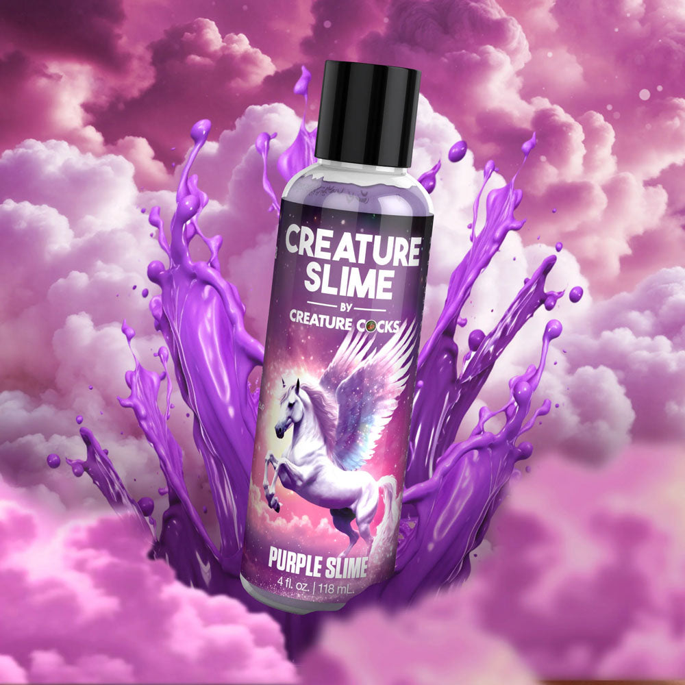 Creature Cocks Creature Slime Purple Slime Water Based Lubricant 4oz/118ml