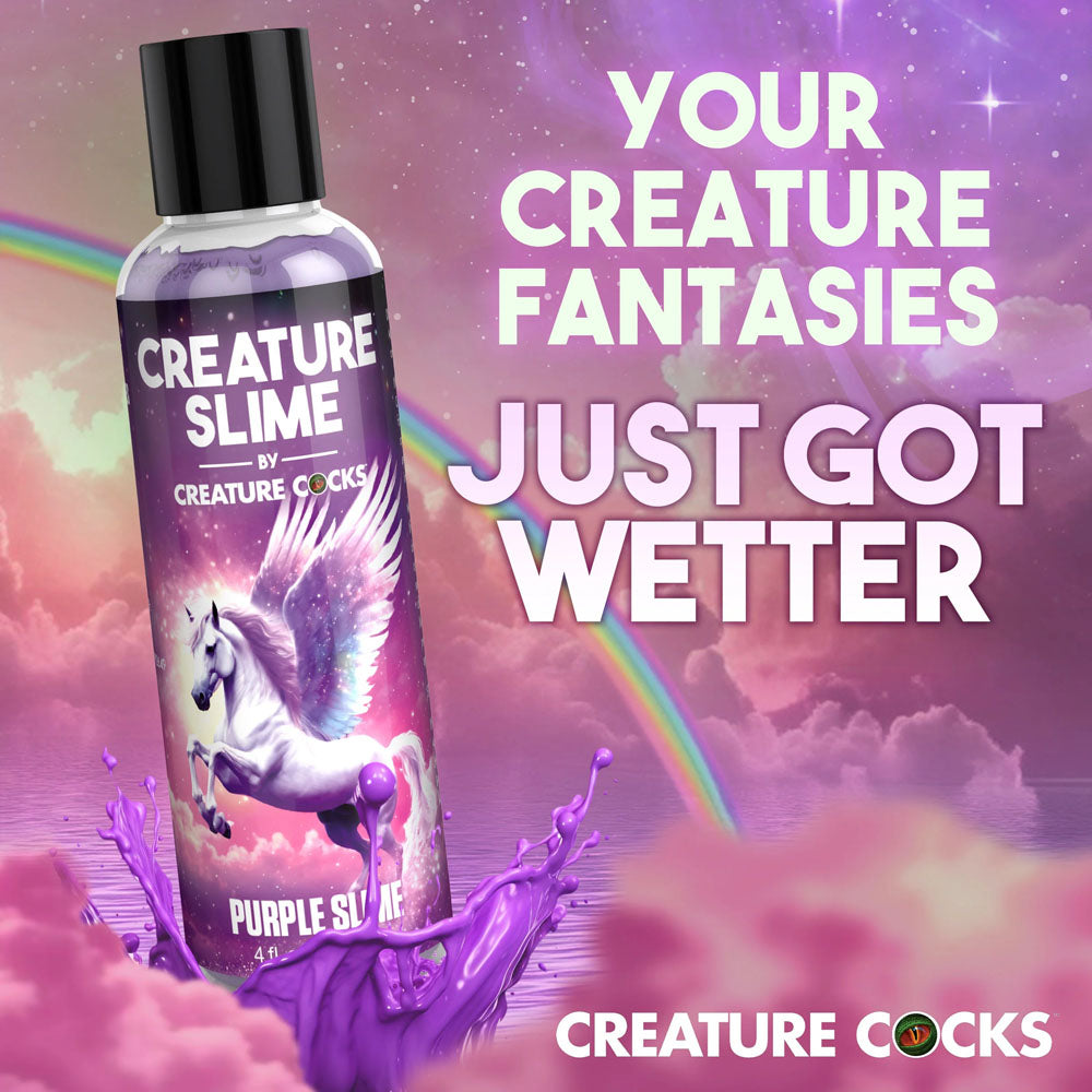 Creature Cocks Creature Slime Purple Slime Water Based Lubricant 4oz/118ml
