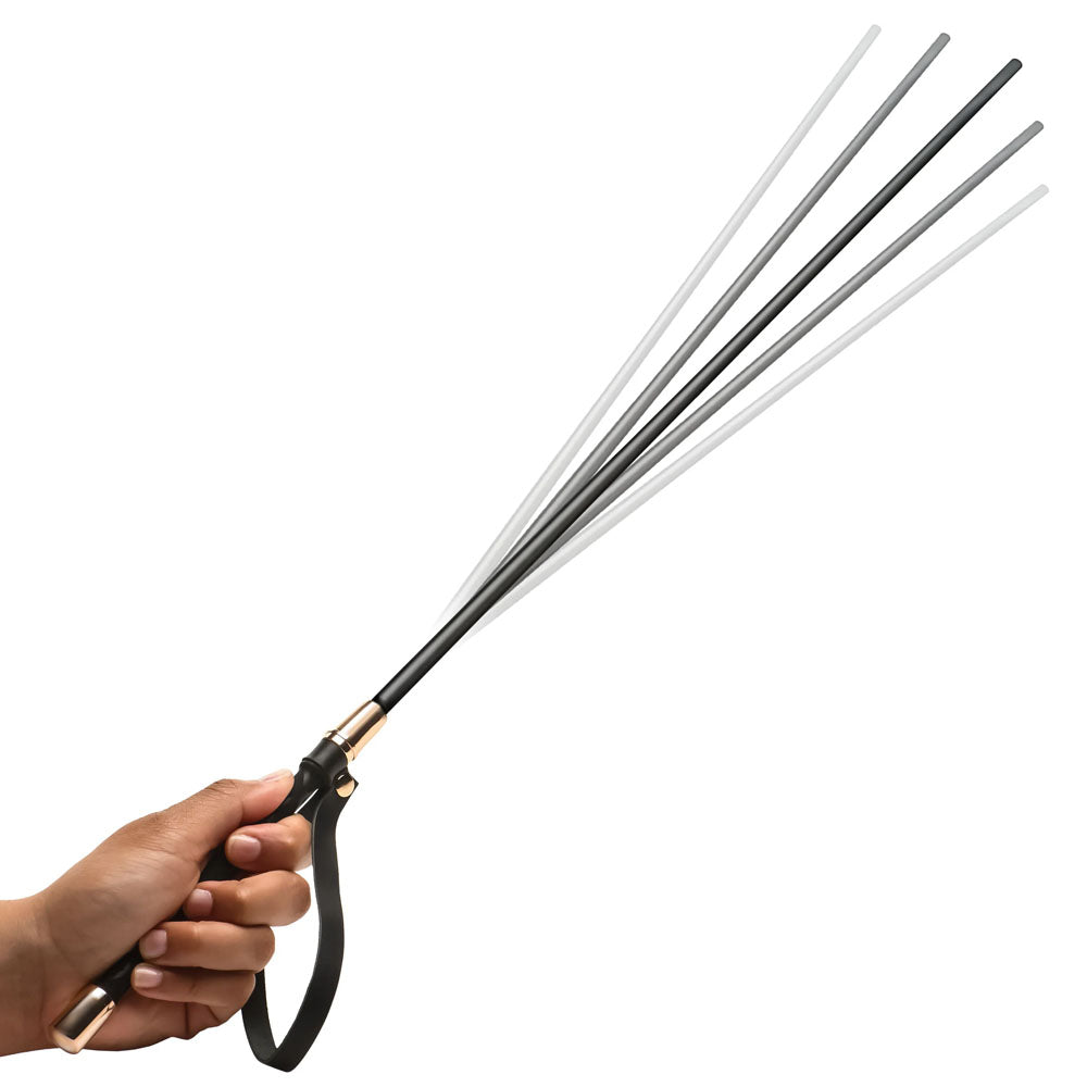 Master Series Sinful Impact Cane - Black Plastic Cane