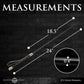 Master Series Sinful Impact Cane - Black Plastic Cane