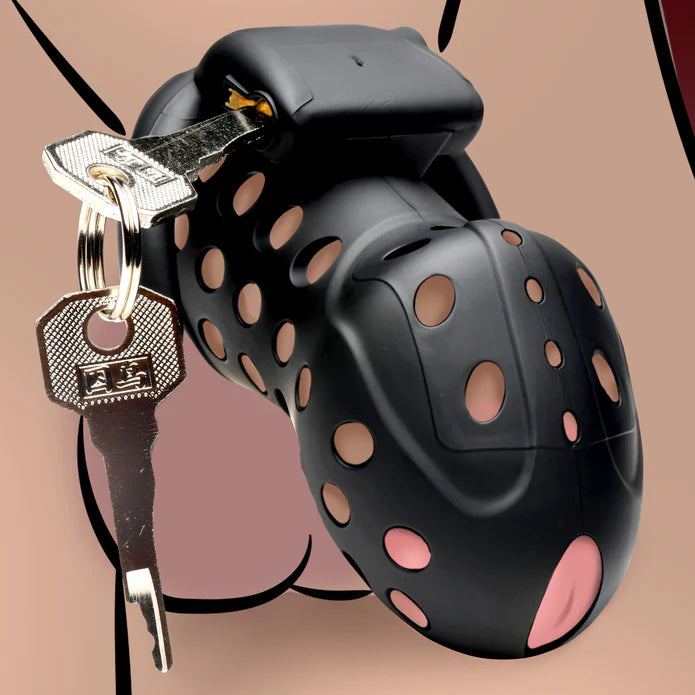 Master Series Lock Down Chastity Cage