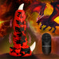 Creature Cocks Red Talon Vibrating Silicone Fantasy Dildo w Remote