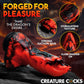 Creature Cocks Dragon Thrust Thrusting & Vibrating Silicone Dildo with Remote