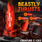 Creature Cocks Dragon Thrust Thrusting & Vibrating Fantasy Dildo with Remote