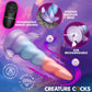 Creature Cocks Deluxe Dream Rider Vibrating Unicorn Silicone Dildo w Remote