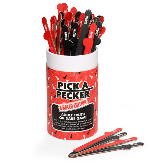 XR Brands | Frisky Pick A Pecker - X-Rated Edition - Adult Truth Or Dare Game