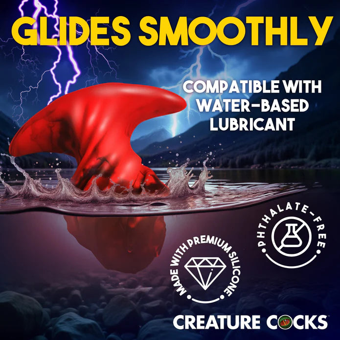 Creature Cocks Dragonspawn Silicone Butt Plug - Large