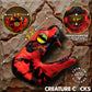 Creature Cocks Master Cobra Silicone Cock Ring - Red