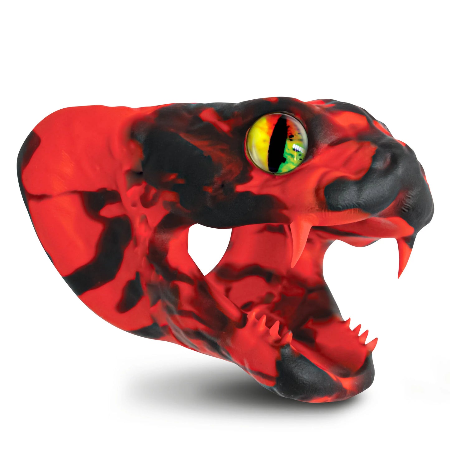 Creature Cocks Master Cobra Silicone Cock Ring - Red