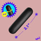 XR Brands | BANG! Flexible Silicone Bullet Black