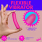 XR Brands | BANG! Tapered Flexible Silicone Bullet Pink