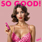 XR Brands | BANG! Tapered Flexible Silicone Bullet Pink
