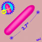 XR Brands | BANG! Tapered Flexible Silicone Bullet Pink