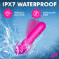 XR Brands | BANG! Tapered Flexible Silicone Bullet Pink