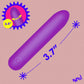 XR Brands | BANG! Tapered Flexible Silicone Bullet Purple