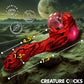 Creature Cocks Cobra - Silicone Plasma Fantasy Vibrator with Plasma Ball Orb