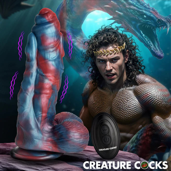 Creature Cocks Hydra X Vibrating Silicone Dildo with Remote