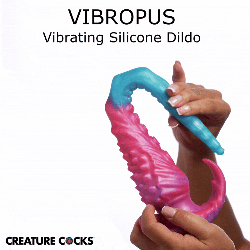 Creature Cocks Vibropus Vibrating Tentacle Anal Dildo with Wireless Remote