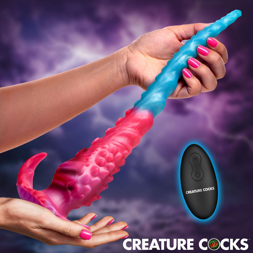 Creature Cocks Vibropus Vibrating Tentacle Anal Dildo with Wireless Remote