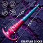 Creature Cocks Vibropus Vibrating Tentacle Anal Dildo with Wireless Remote