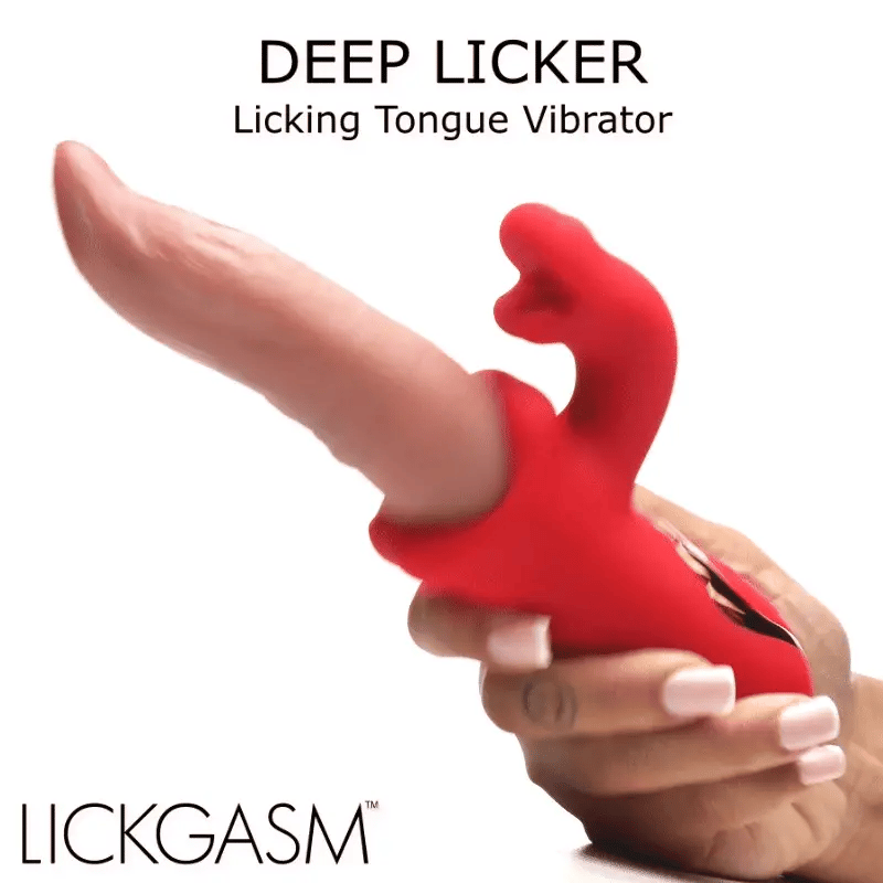 XR Brands | Lickgasm Deep Licker Licking Tongue Vibrator