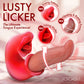 XR Brands | Lickgasm Lusty Licker Kissing & Licking Tongue Vibrator