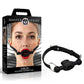 Master Series Forced - Black Silicone Feeding Mouth Gag