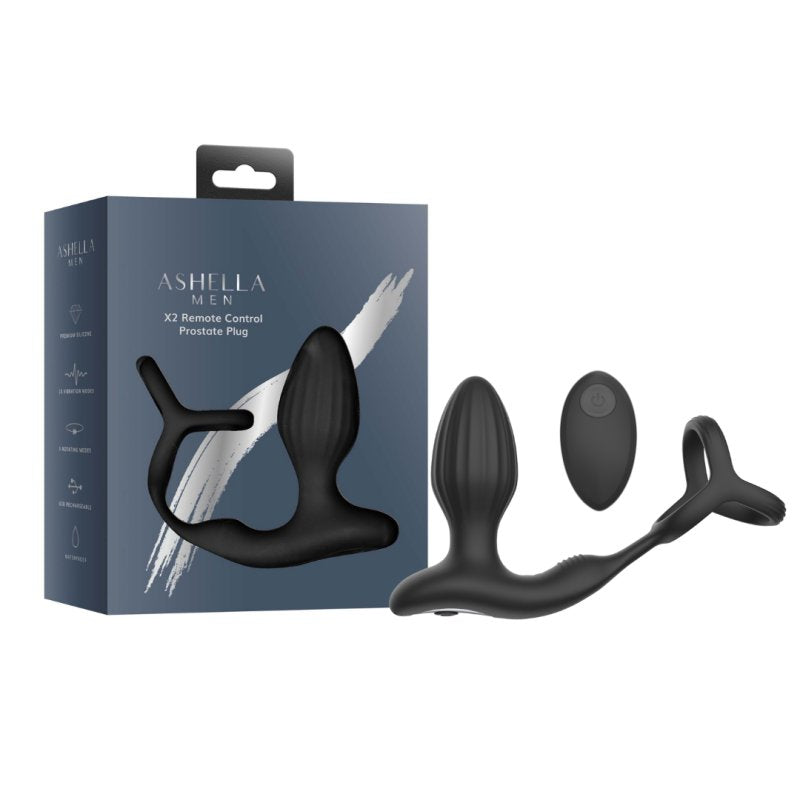 AAPD | Ashella Men X2 Remote Control Prostate Plug