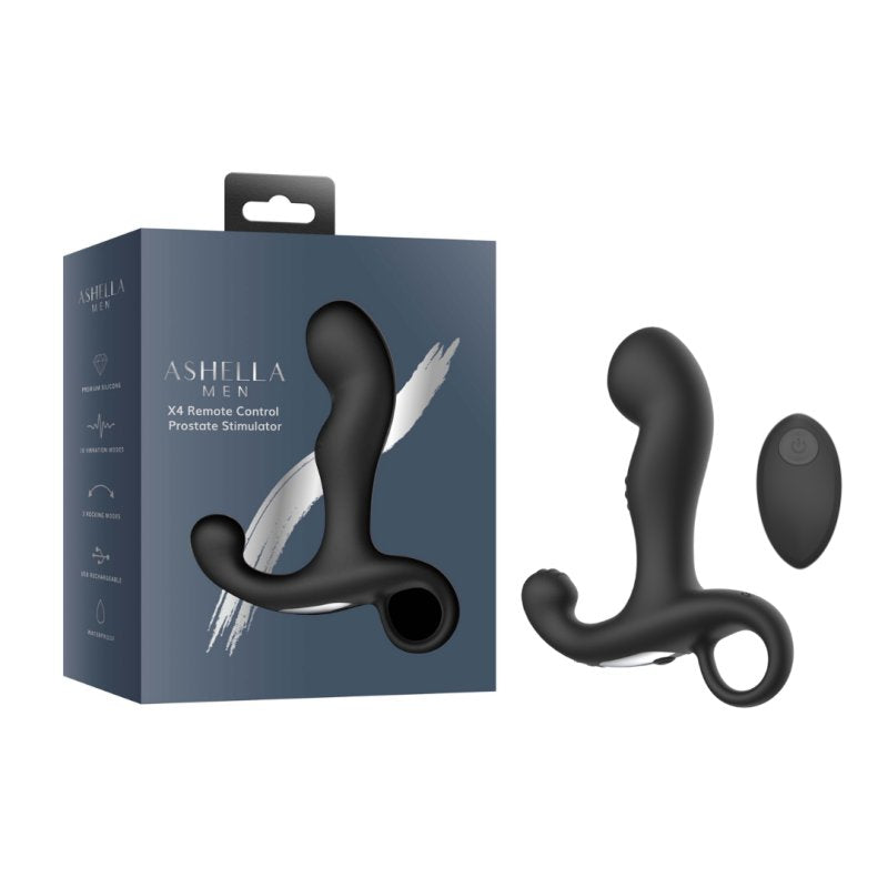 AAPD | Ashella Men X4 Remote Control Prostate Stimulator