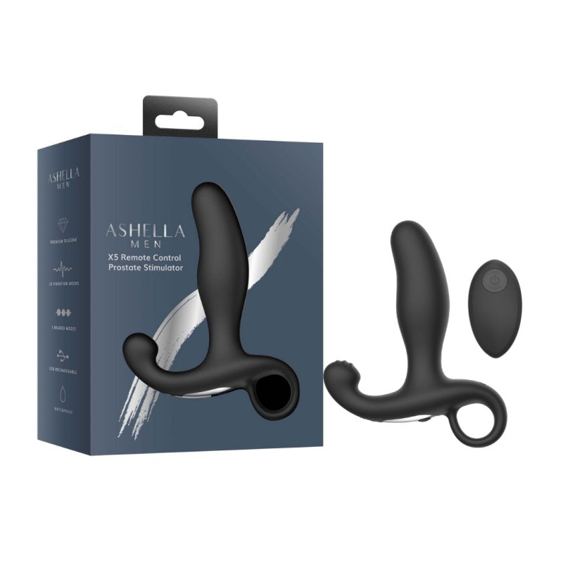 AAPD | Ashella Men X5 Remote Control Prostate Stimulator