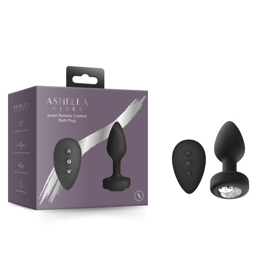 AAPD | Ashella Vibes Jewel Remote Control Butt Plug Small