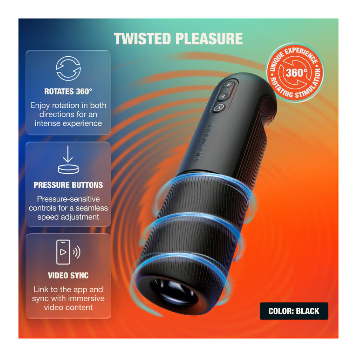 Arcwave Orbit - Automatic Rotating Stroker