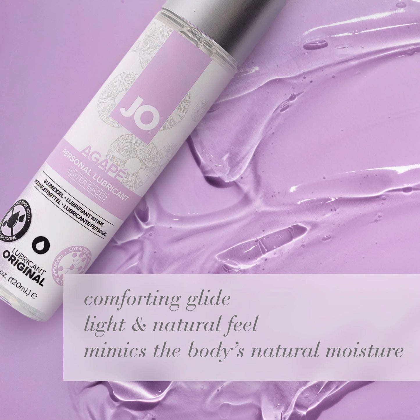 JO Agape Water Based Lubricant 8oz/240ml