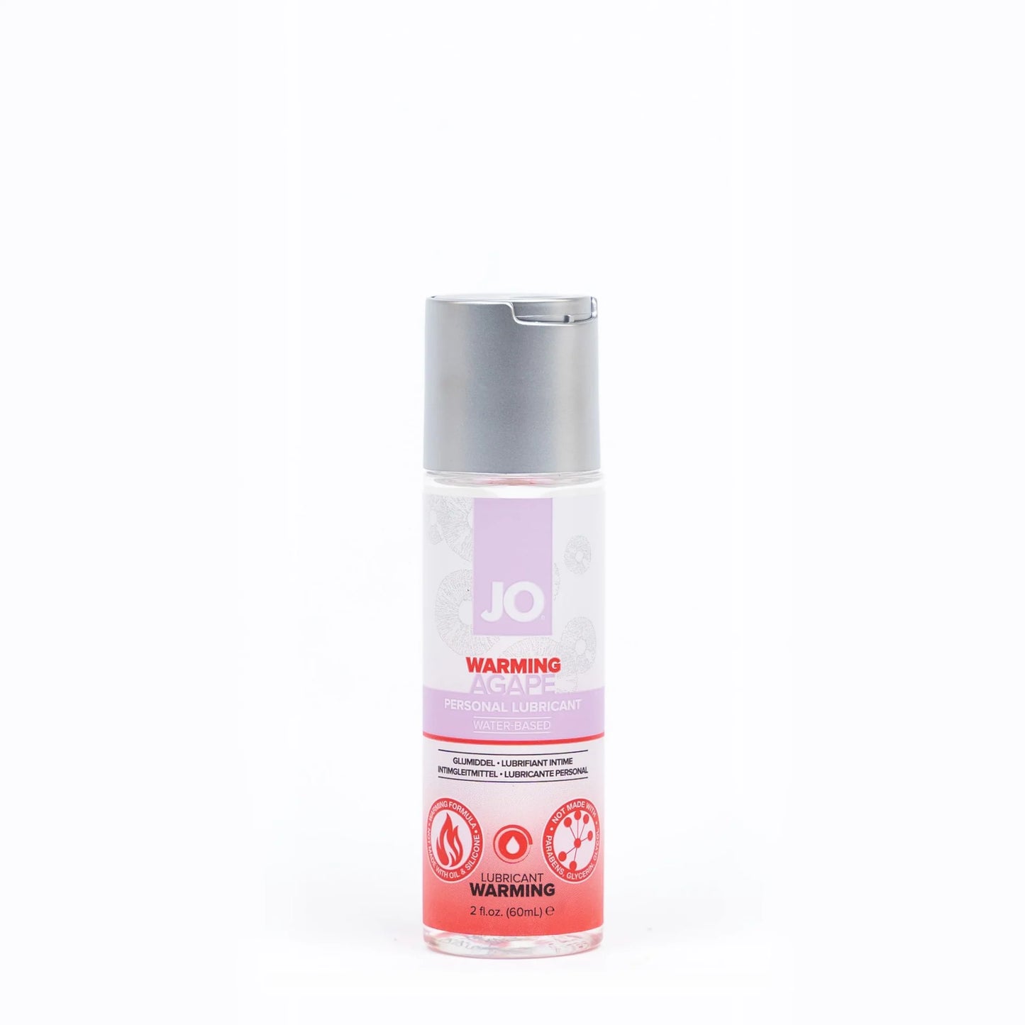 JO Agape Warming Water Based Lubricant 2oz/60ml