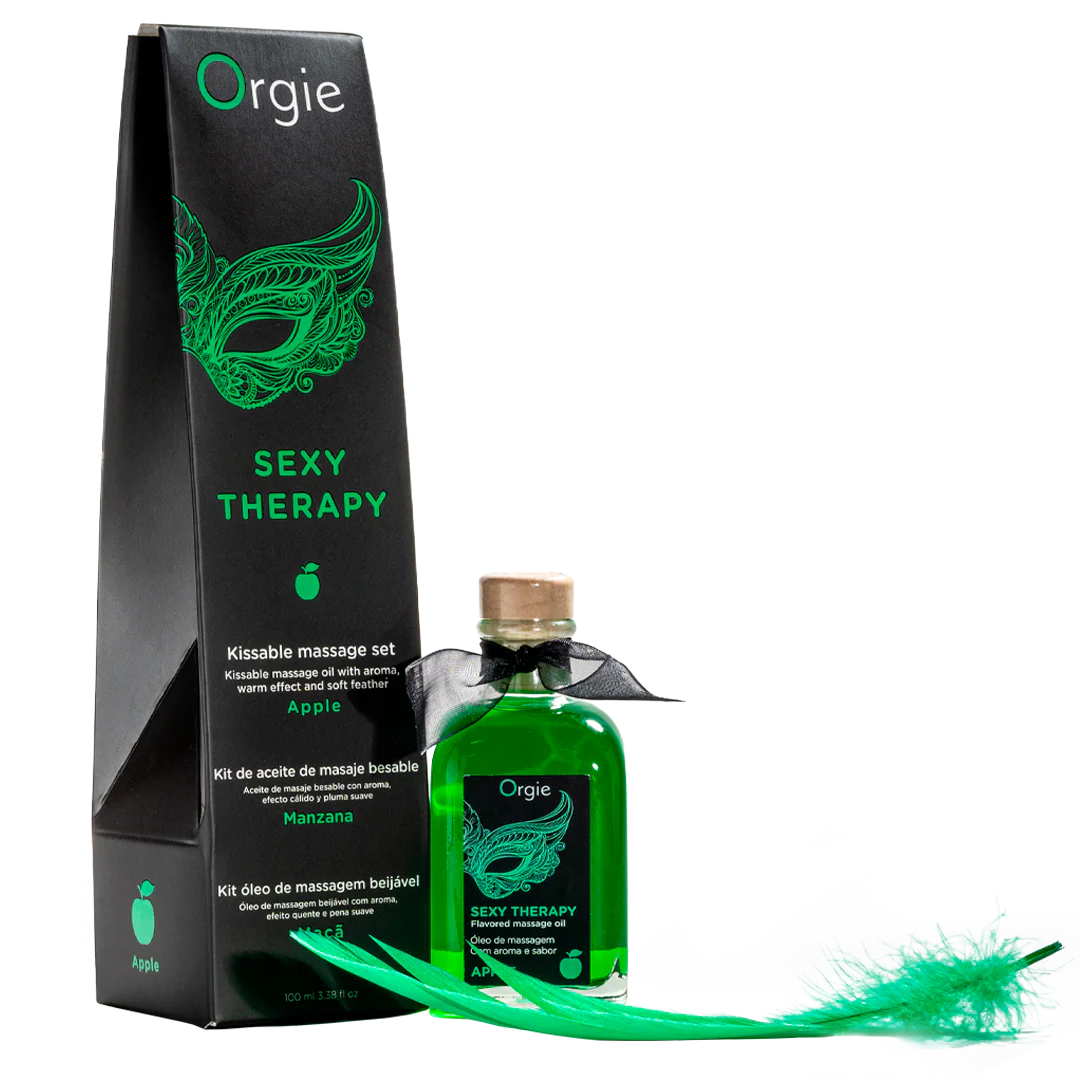 Orgie Sexy Therapy Apple Kissable Massage Oil 100ml