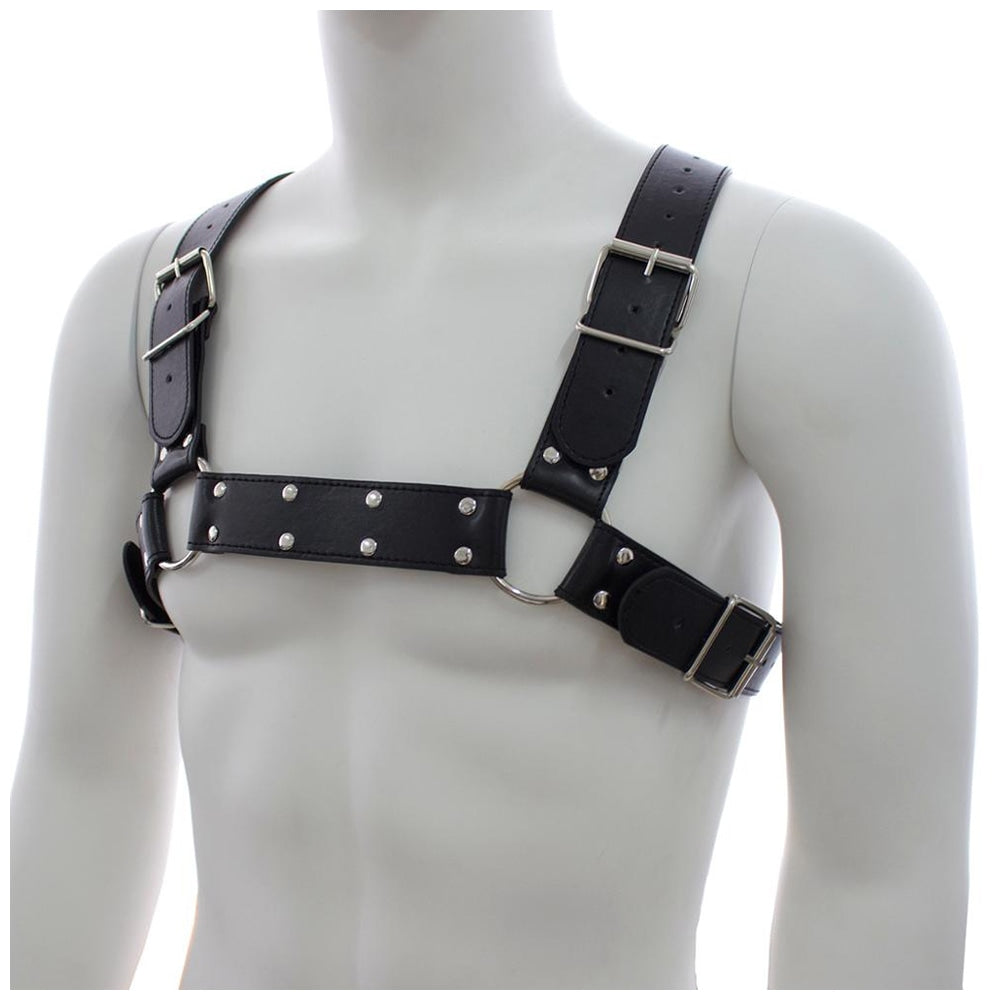 Love In Leather PU Bulldog Brace B-BRA03