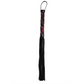 Love In Leather Vegan Friendly Flogger With Leatherette Tails And Furry Animal Print Handle B-WHI13