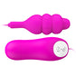 Baile Pleasure Shell Bullet Vibe Dark Purple w Remote