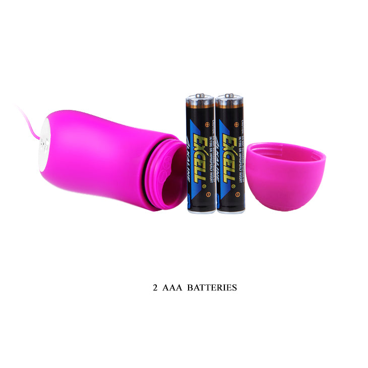 Baile Pleasure Shell Bullet Vibe Dark Purple w Remote