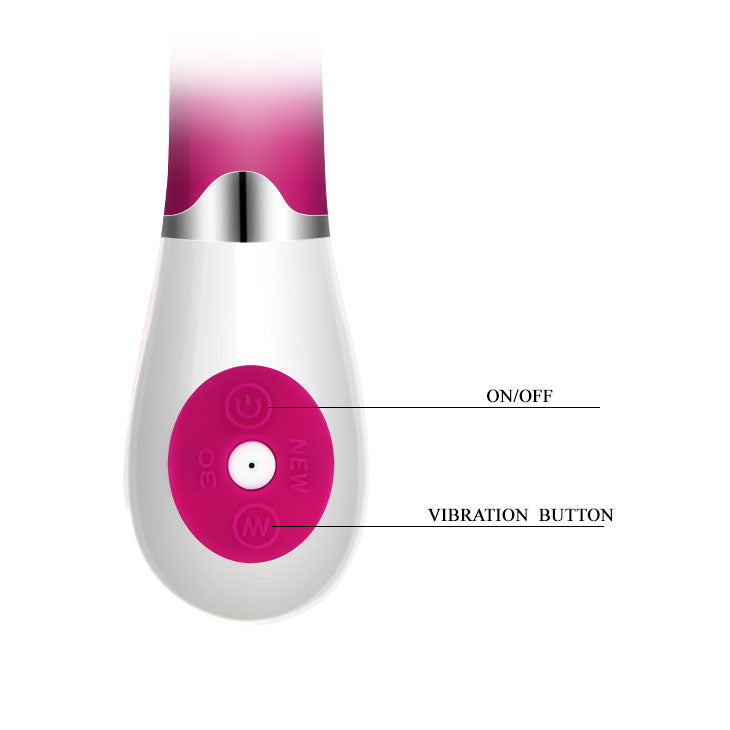 Pretty Love Daniel Vibrator Dark Pink